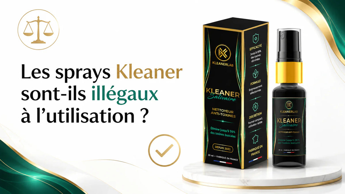 Les sprays Kleaner sont-ils illégaux à l’utilisation ?