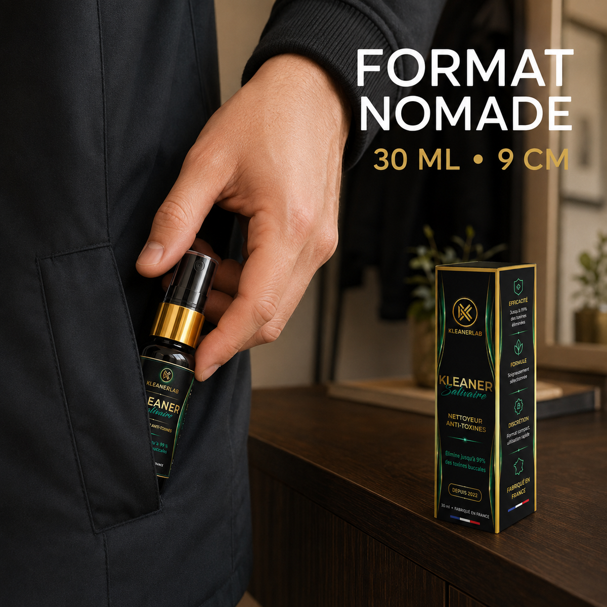 Spray Kleaner Anti THC Kleanerlab 30ml — Made in France