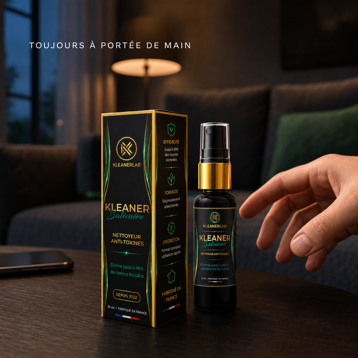 Spray Kleaner Anti THC Kleanerlab 30ml — Made in France