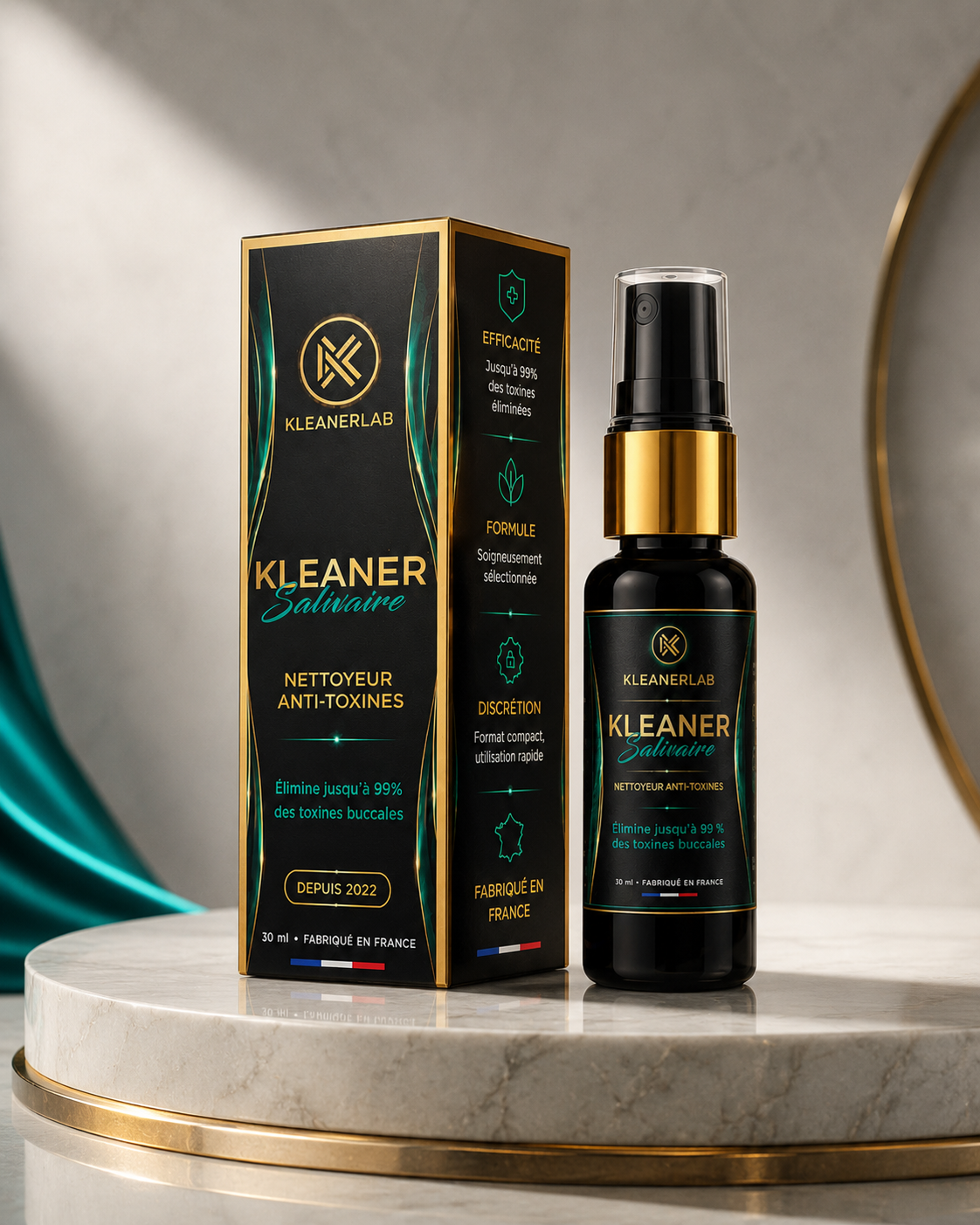Spray Kleaner Anti THC Kleanerlab 30ml — Made in France