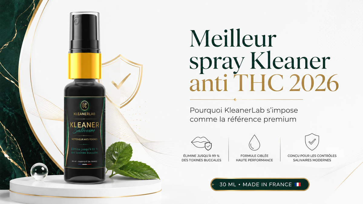 Quel est le meilleur Spray Kleaner Anti THC en 2026 ? Comparatif de toutes les marques