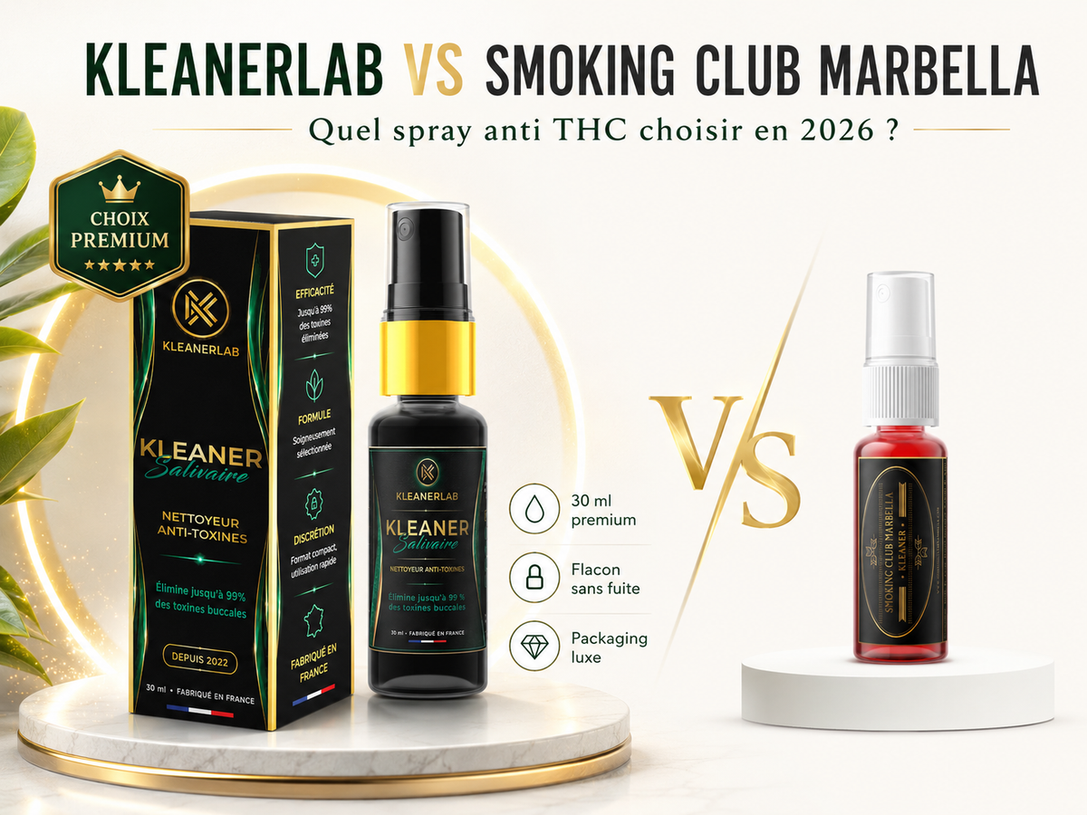 KleanerLab vs Smoking Club Marbella : quel spray anti THC choisir ?