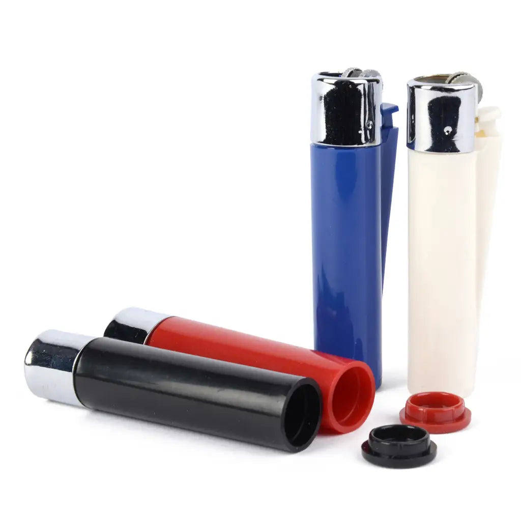 Briquet Cachette KleanerLab avec compartiment discret, idéal pour ranger des briquets de manière sûre et cachée.