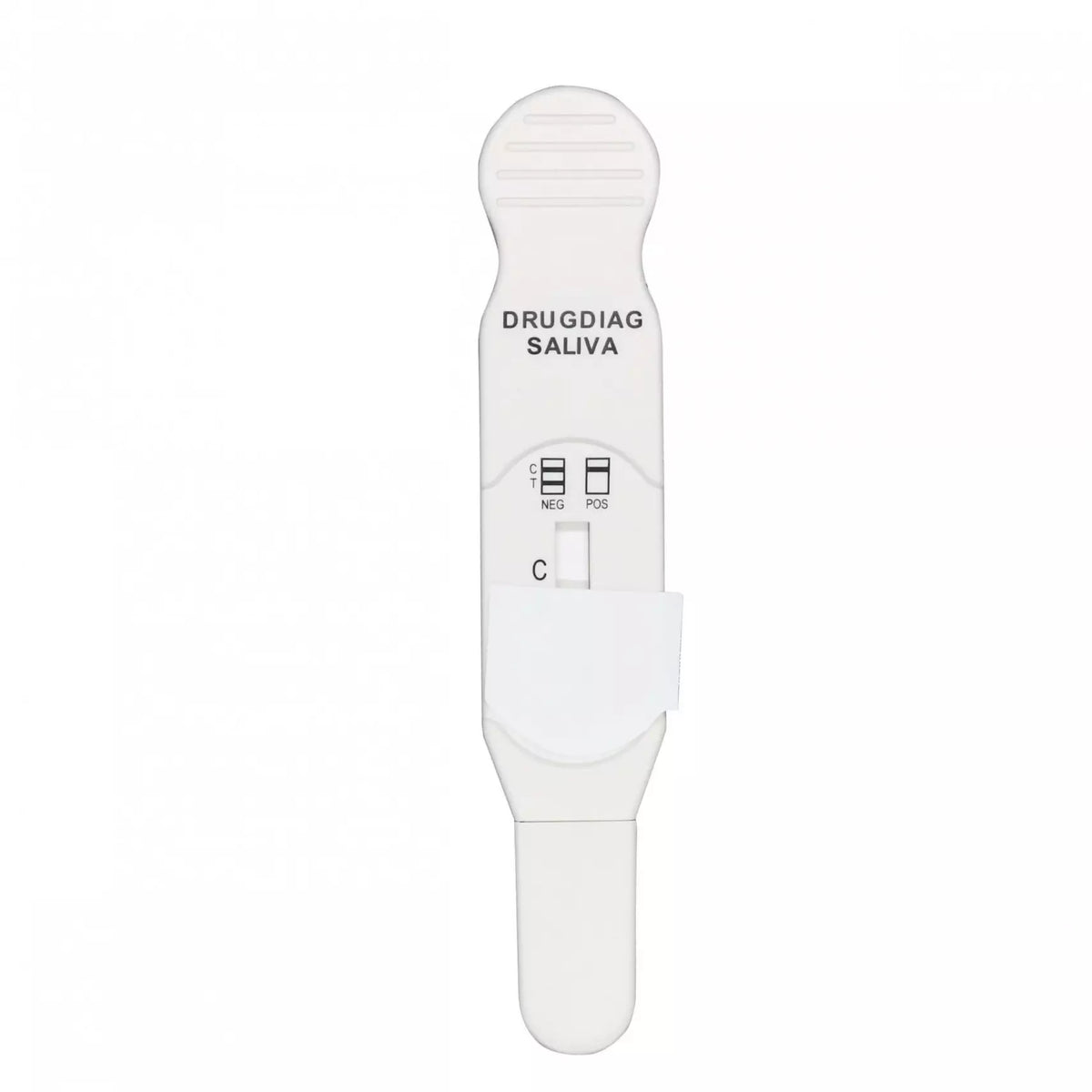 Test salivaire Kleanerlab pour THC (cannabis) 15 ng/ml, montrant le dispositif de test de drogue dans une main.